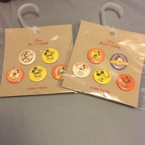 Disney’s by Junk Food Button Pack Set